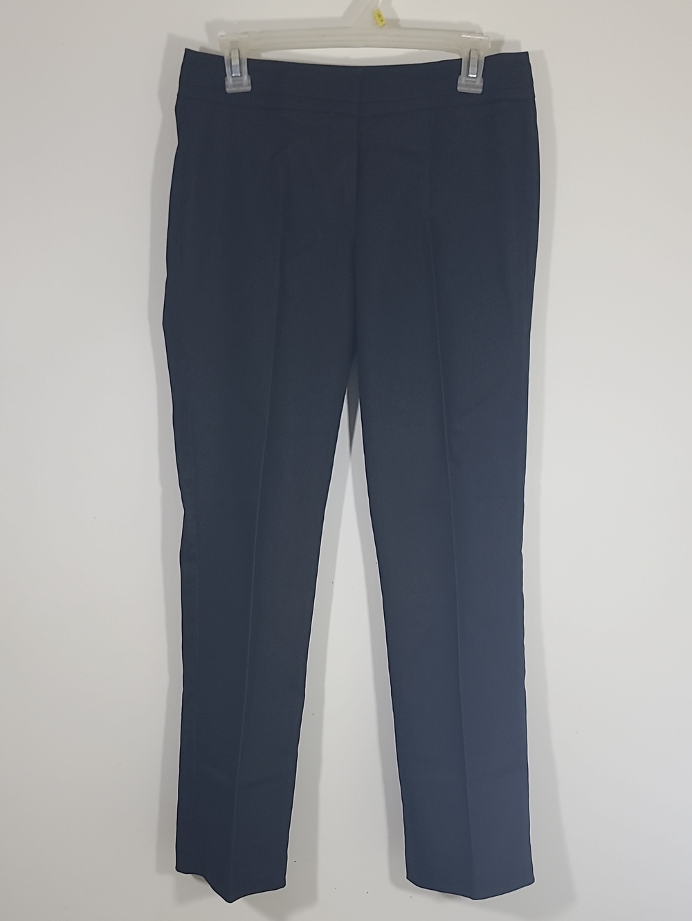 Signature by Larry Levine Black DarkGray Straight Leg Dress Pants Slacks Size 6p